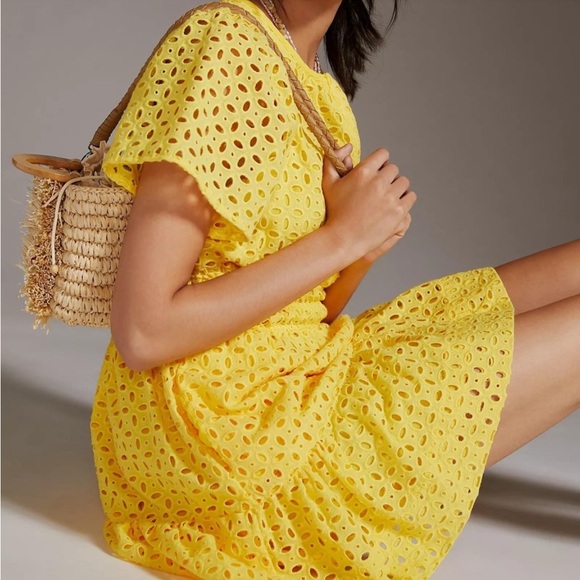 Anthropologie Somerset mini eyelet 1X - Picture 4 of 9